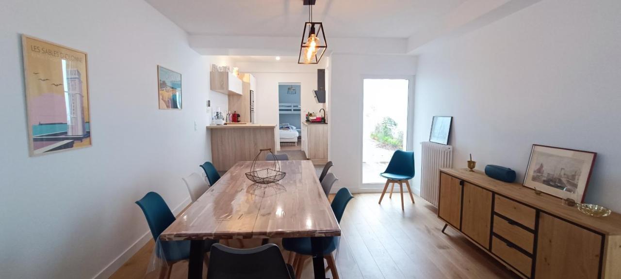 La Tribu -Maison Sablaise A 200M De La Grande Plage 莱萨布勒-多洛讷 外观 照片